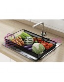 Метална кухненска етажерка 3 нива мобилна